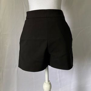 Zara black shorts